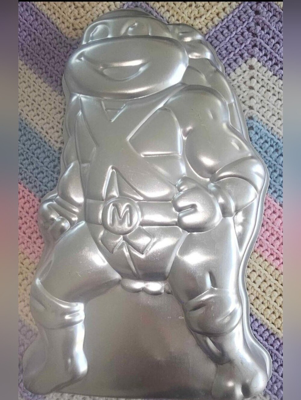 Silver Superhero Cake Pan